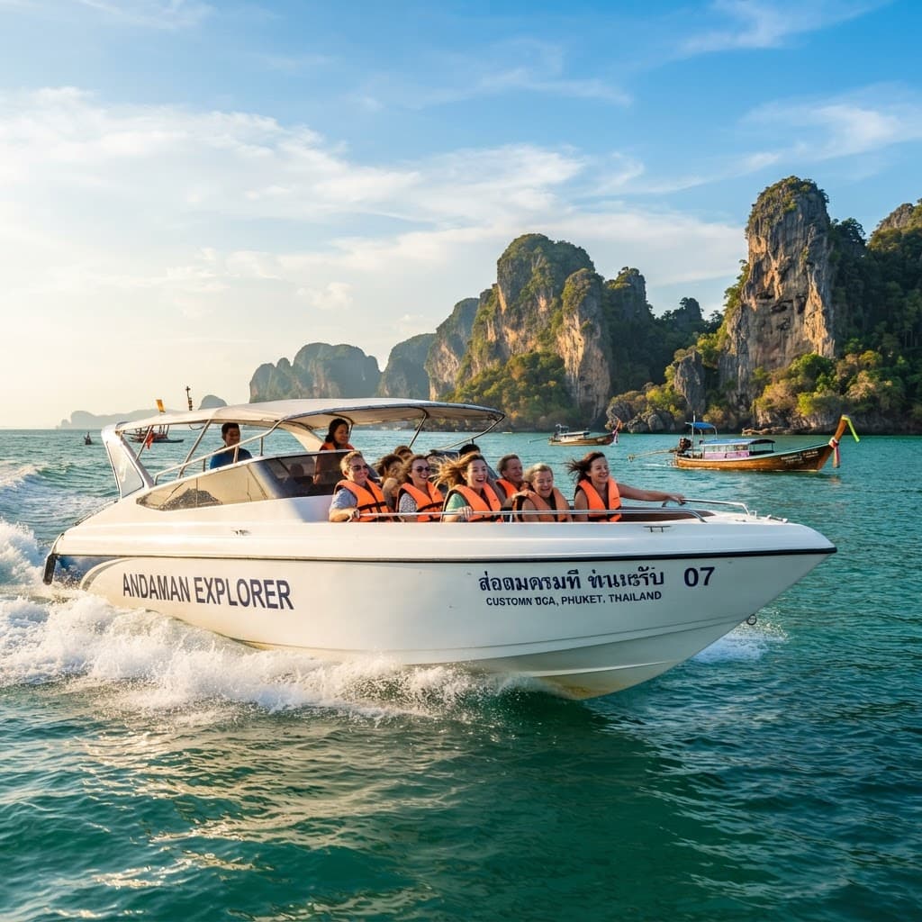 Established Speedboat Tour Business for Sale in Phuket